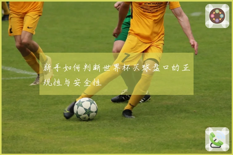新手如何判断世界杯买球盘口的正规性与安全性