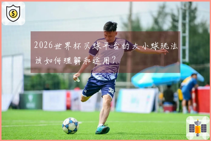 2026世界杯买球平台的大小球玩法该如何理解和运用？