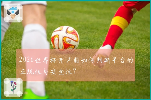 2026世界杯开户前如何判断平台的正规性与安全性？
