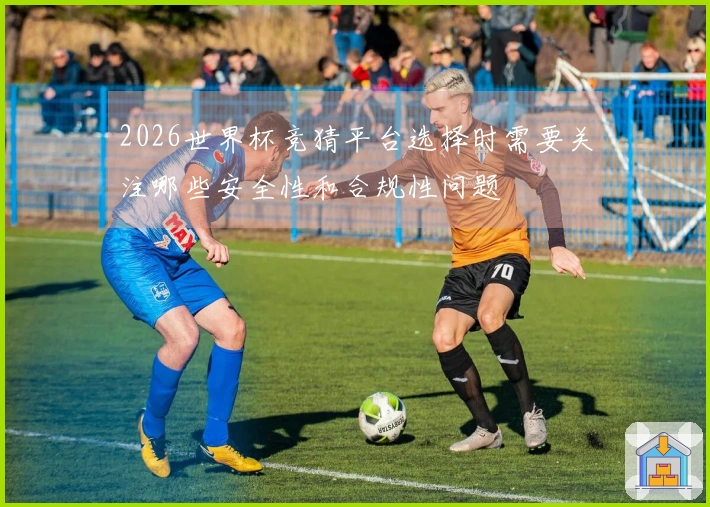 2026世界杯竞猜平台选择时需要关注哪些安全性和合规性问题