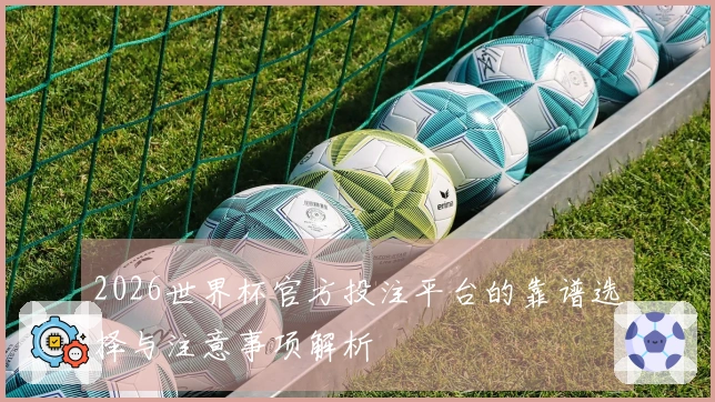 2026世界杯官方投注平台的靠谱选择与注意事项解析